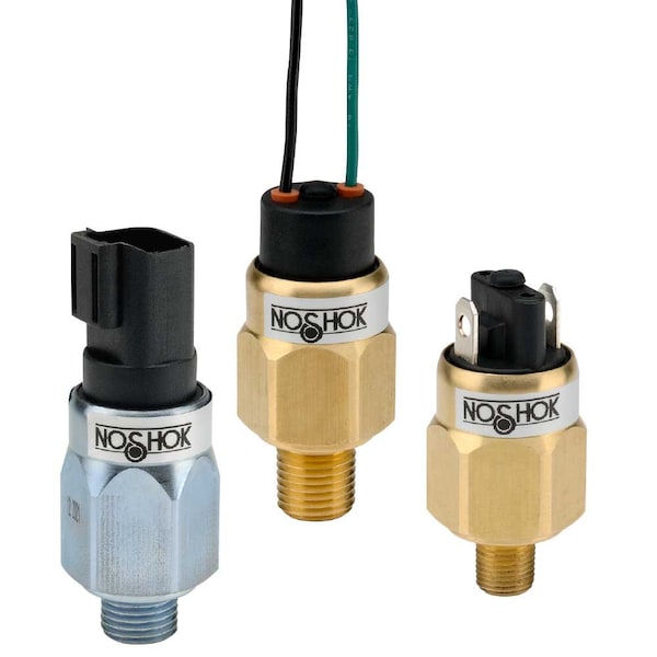 Pressure Switch, Standard, SPST, 1/8" NPT, Brass